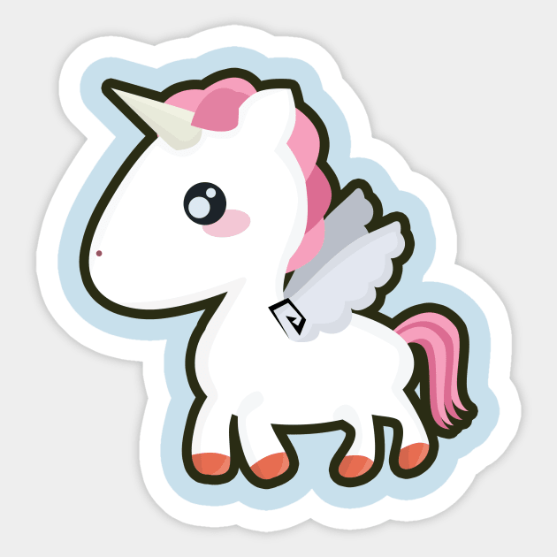 Kawaii Unicorn Sticker by KawaiiNir